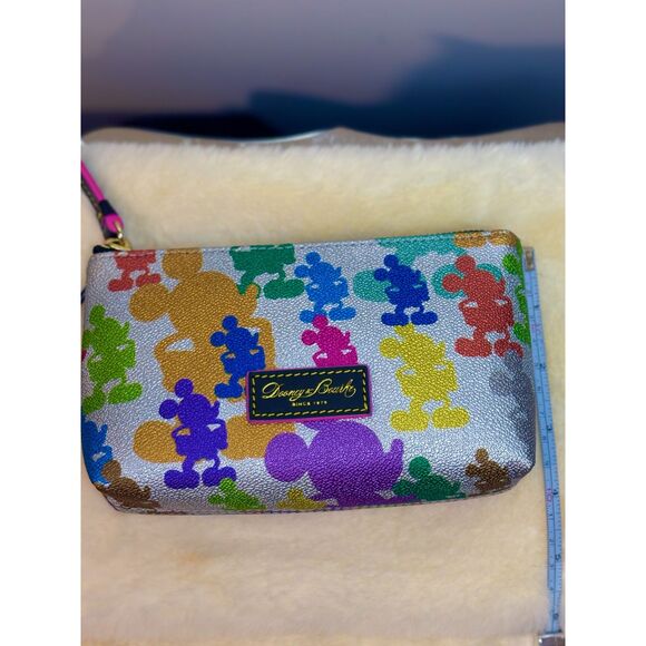Disney Dooney & Bourke Mickey Mouse 10th Anniversary Cosmetic Bag RARE SPECIAL! - Picture 3 of 6